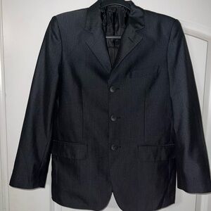 Classic Black Boys 14 suit jacket blazer and dress pants formal